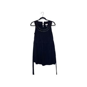 Motherhood Maternity Black Sleeveless Blouse